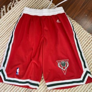 Retro Bucks basketball shorts